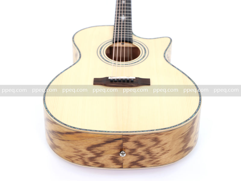 41-inch Solid Spruce Top Acoustic Guitar with Gloss Finish (JY-GA012)