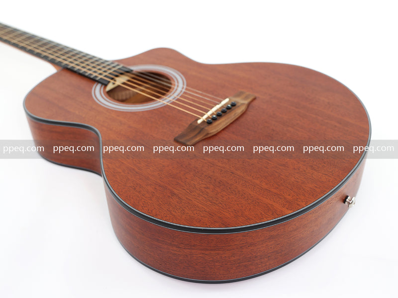 41-inch All Mahogany Body Matte Finish Acoustic Guitar (JF-B1)