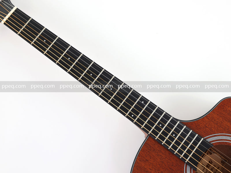 41-inch All Mahogany Body Matte Finish Acoustic Guitar (JF-B1)