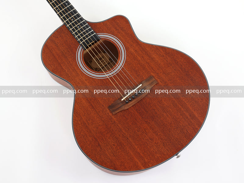 41-inch All Mahogany Body Matte Finish Acoustic Guitar (JF-B1)