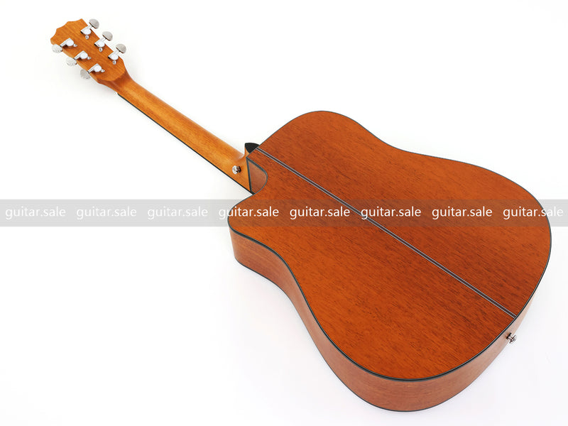 41 Inch Cutaway All Mahogany Body Acoustic Guitar with Satin Finish (TY-027)