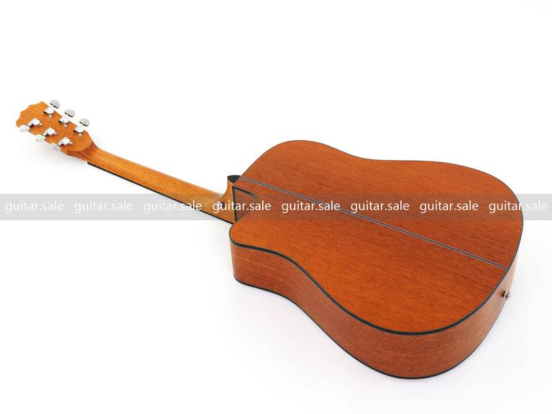41 Inch Cutaway All Mahogany Body Acoustic Guitar with Satin Finish (TY-027)