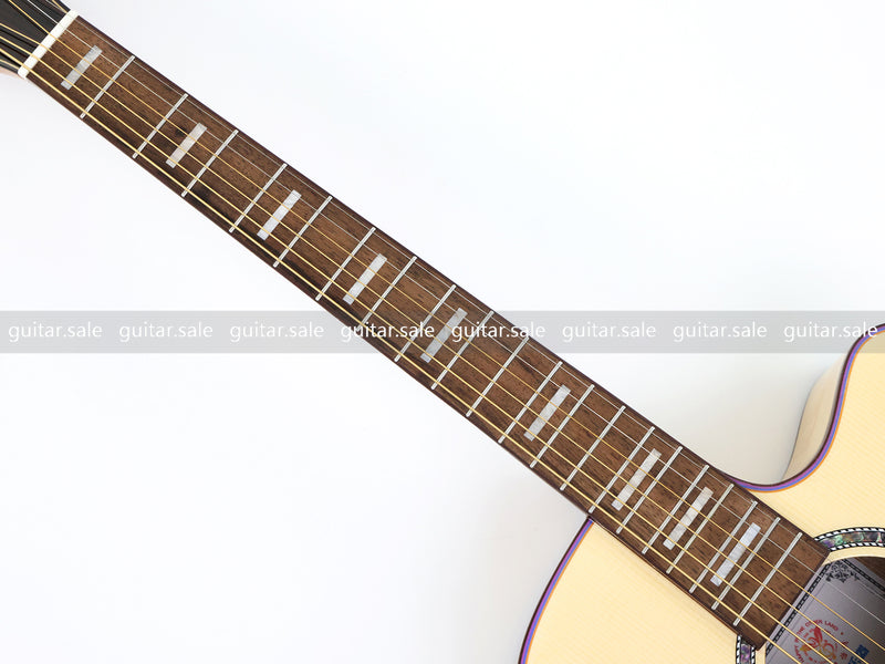 41 Inch Dreadnought Cutaway Acoustic Guitar with Gloss Finish (TY-030)