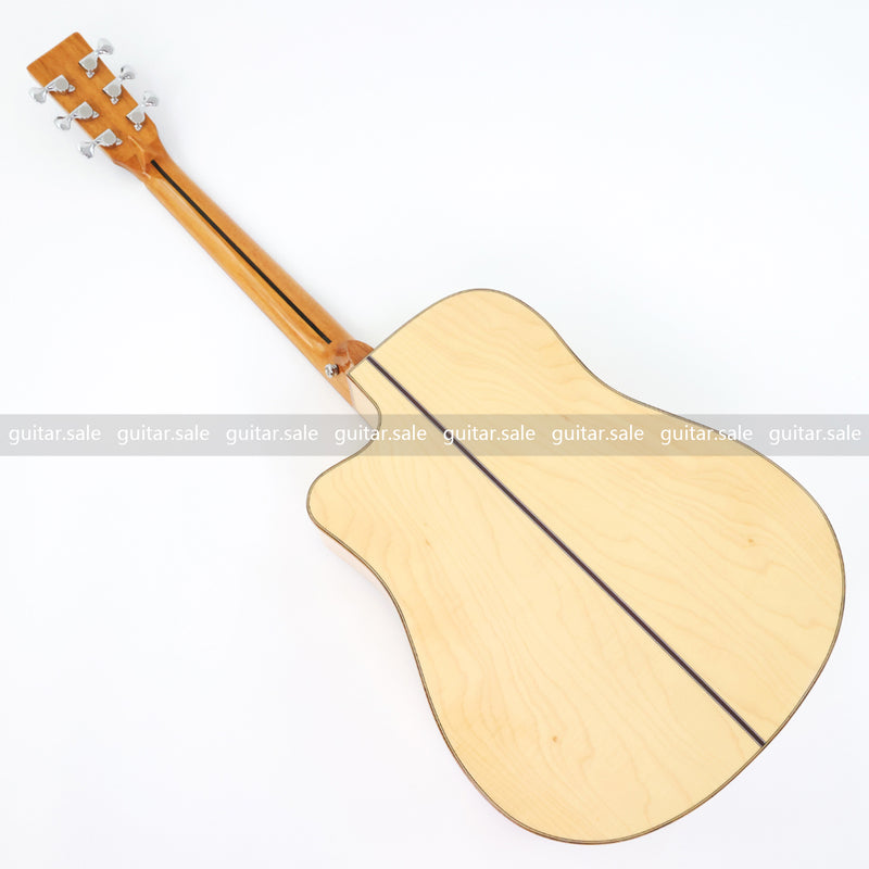 41 Inch Dreadnought Cutaway Acoustic Guitar with Gloss Finish (TY-039)