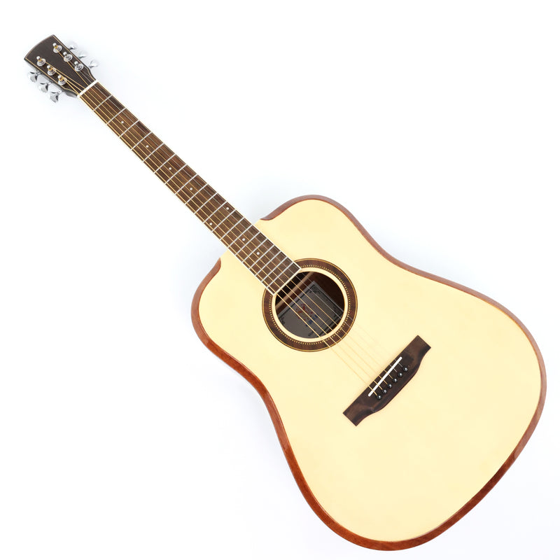 41 Inch Dreadnought Non-Cutaway Acoustic Guitar with Gloss Finish (TY-031)