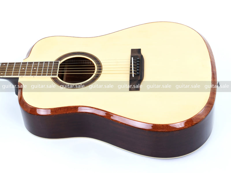 41 Inch Dreadnought Non-Cutaway Acoustic Guitar with Gloss Finish (TY-031)