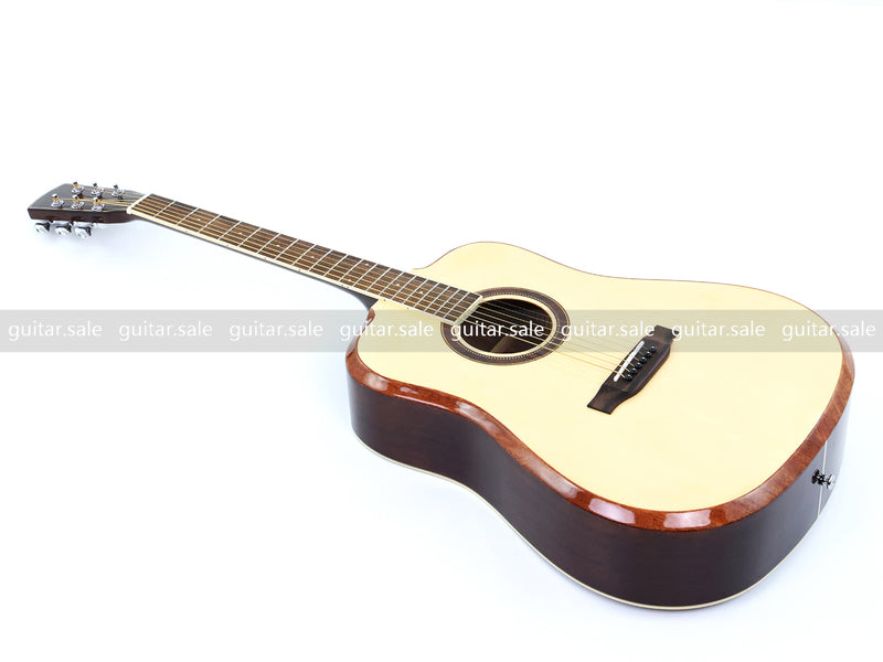 41 Inch Dreadnought Non-Cutaway Acoustic Guitar with Gloss Finish (TY-031)