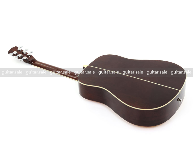 41 Inch Dreadnought Non-Cutaway Acoustic Guitar with Gloss Finish (TY-031)