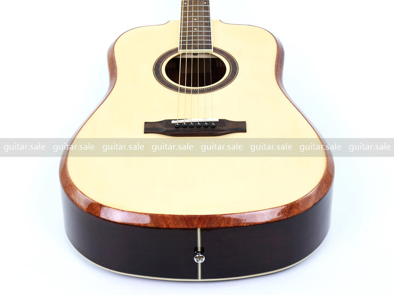 41 Inch Dreadnought Non-Cutaway Acoustic Guitar with Gloss Finish (TY-031)