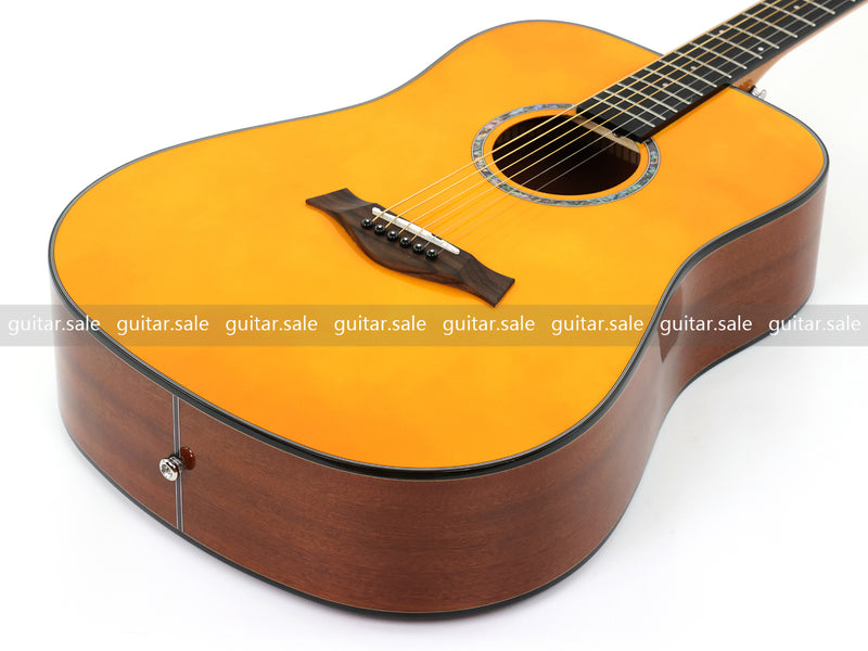 41 Inch Dreadnought Non-Cutaway Acoustic Guitar with Gloss Finish (TY-032)