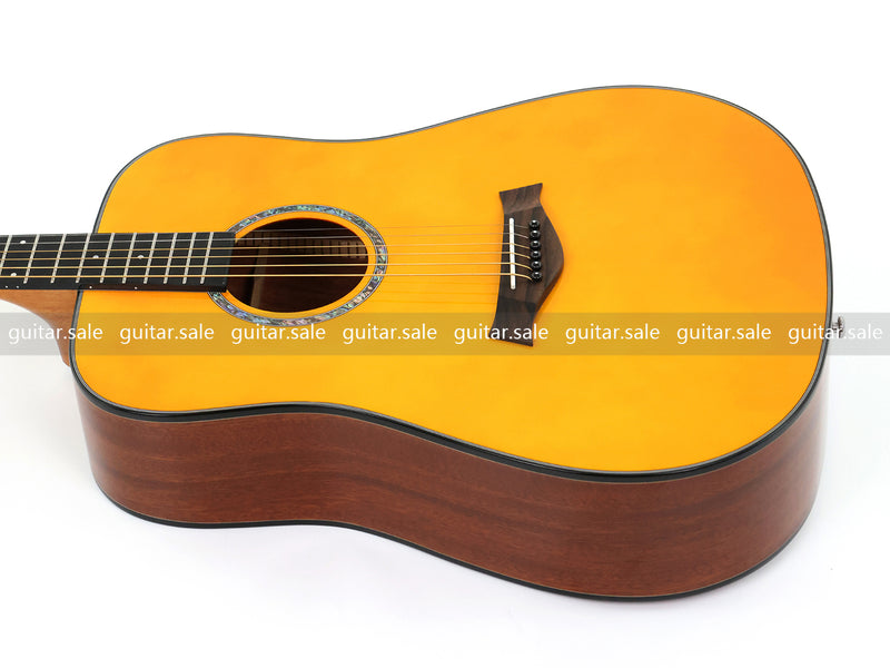 41 Inch Dreadnought Non-Cutaway Acoustic Guitar with Gloss Finish (TY-032)