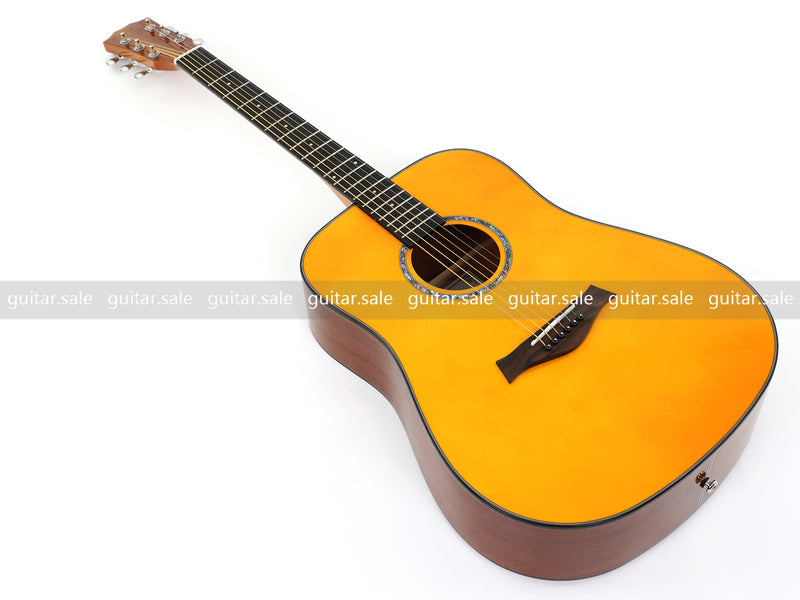 41 Inch Dreadnought Non-Cutaway Acoustic Guitar with Gloss Finish (TY-032)