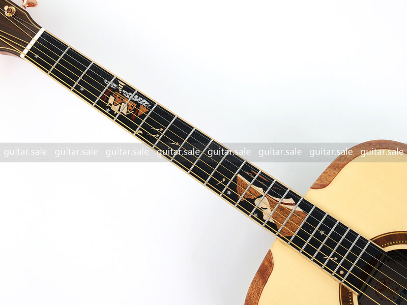 41 Inch Dreadnought Non-Cutaway Acoustic Guitar with Gloss Finish (TY-040)