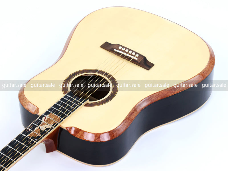 41 Inch Dreadnought Non-Cutaway Acoustic Guitar with Gloss Finish (TY-040)