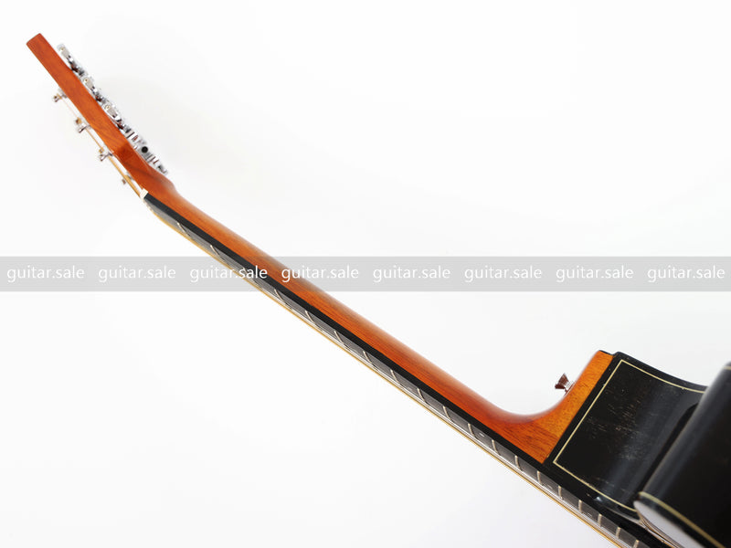 41 Inch GA Cutaway Acoustic Guitar with Black Gold Flake Gloss Finish (PMG-016)
