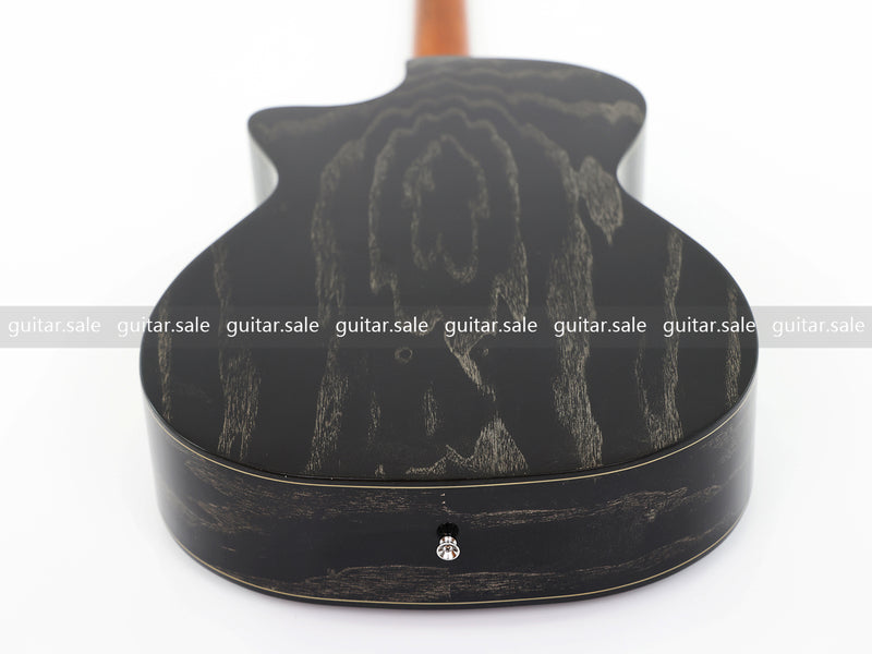41 Inch GA Cutaway Acoustic Guitar with Black Gold Flake Gloss Finish (PMG-016)