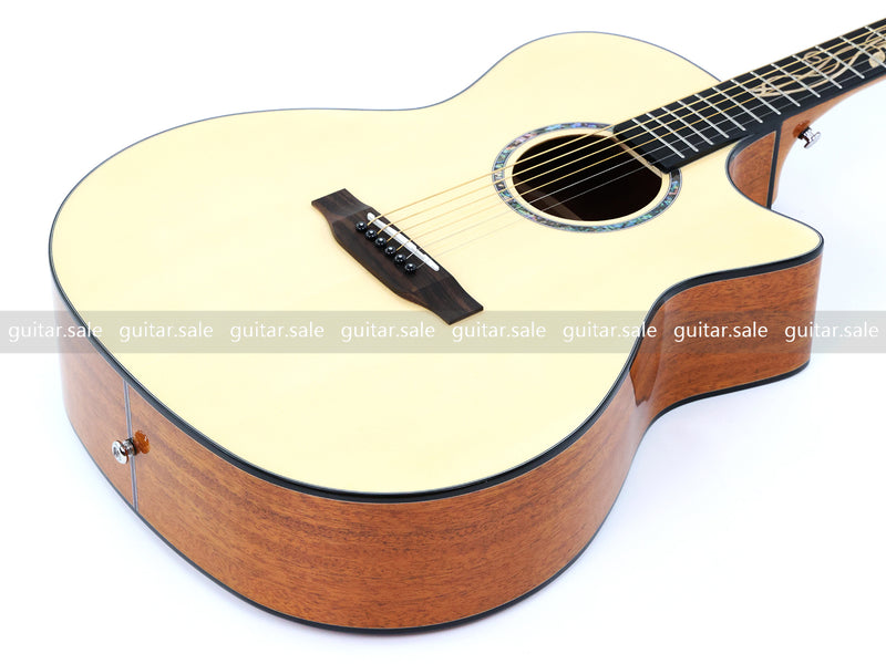 41 Inch GA Cutaway Acoustic Guitar with Gloss Finish (TY-029)