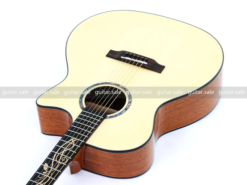 41 Inch GA Cutaway Acoustic Guitar with Gloss Finish (TY-029)