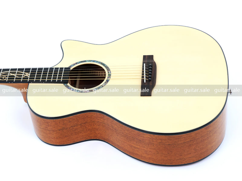 41 Inch GA Cutaway Acoustic Guitar with Gloss Finish (TY-029)