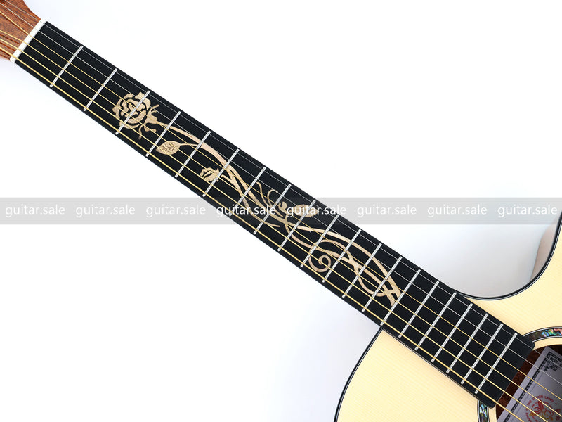 41 Inch GA Cutaway Acoustic Guitar with Gloss Finish (TY-029)