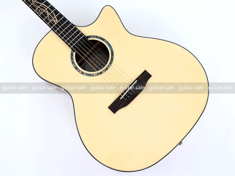 41 Inch GA Cutaway Acoustic Guitar with Gloss Finish (TY-029)