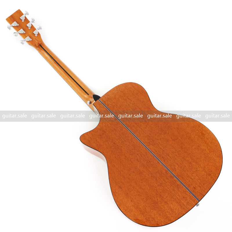 41 Inch GA Cutaway Acoustic Guitar with Gloss Finish (TY-029)