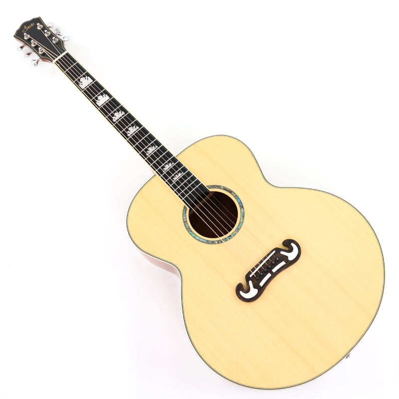 42 Inch Solid Spruce Top Glossy Finish Acoustic Guitar (JY-42N)
