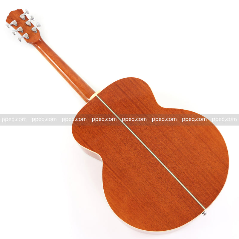 42 Inch Solid Spruce Top Glossy Finish Acoustic Guitar (JY-42N)