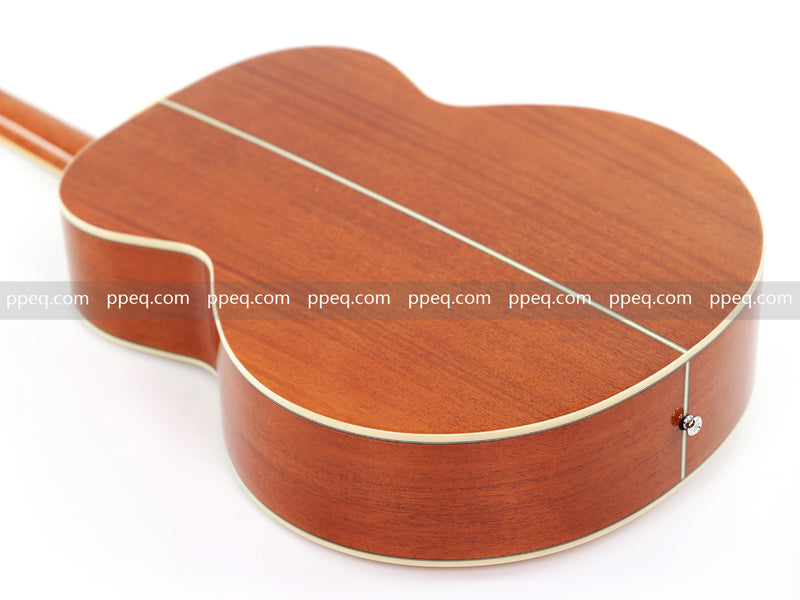 42 Inch Solid Spruce Top Glossy Finish Acoustic Guitar (JY-42N)