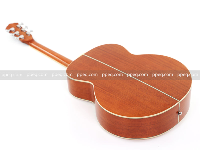 42 Inch Solid Spruce Top Glossy Finish Acoustic Guitar (JY-42N)
