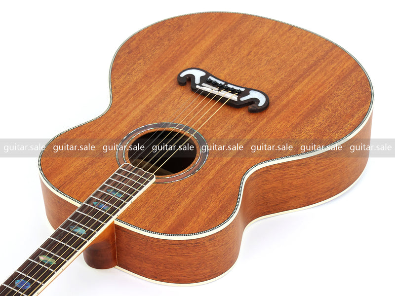 42 Inch Full Size Jumbo All Mahogany Body Acoustic Guitar (TY-024)