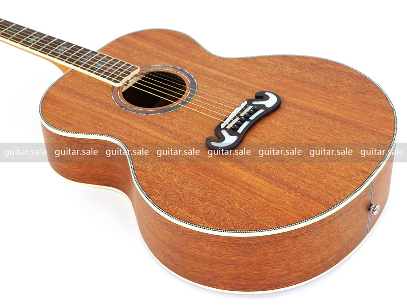 42 Inch Full Size Jumbo All Mahogany Body Acoustic Guitar (TY-024)