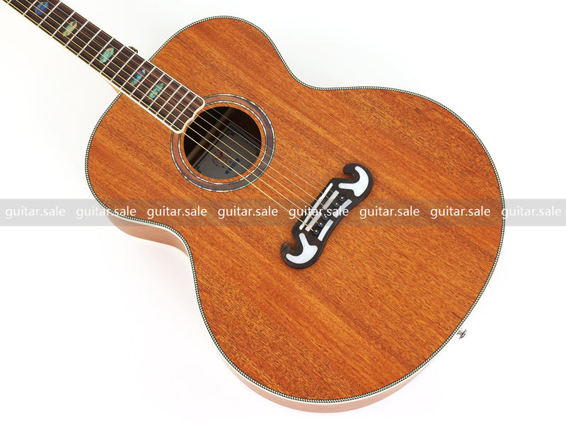 42 Inch Full Size Jumbo All Mahogany Body Acoustic Guitar (TY-024)