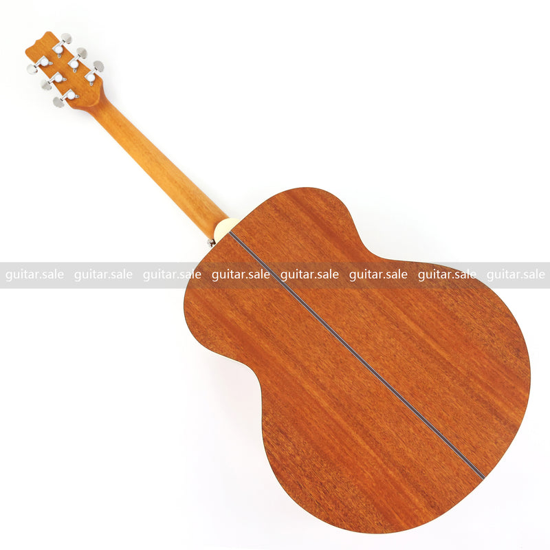 42 Inch Full Size Jumbo All Mahogany Body Acoustic Guitar (TY-024)