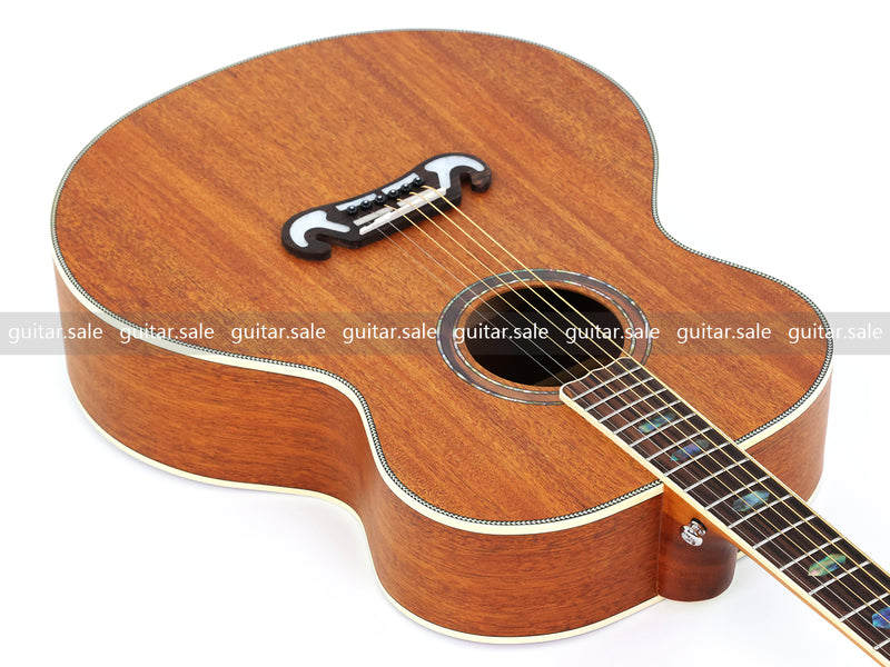 42 Inch Full Size Jumbo All Mahogany Body Acoustic Guitar (TY-024)