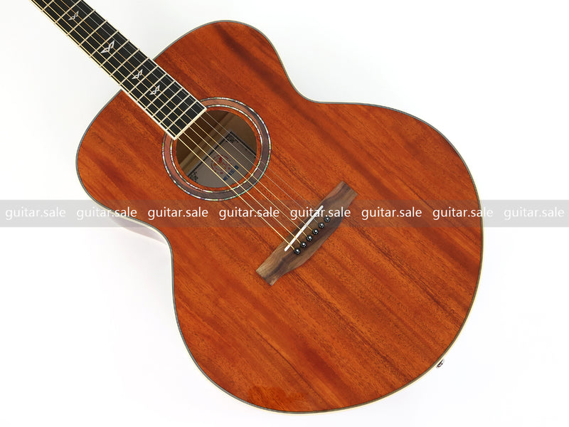 42 Inch Full Size Jumbo Solid Mahogany Top Acoustic Guitar (TY-023)