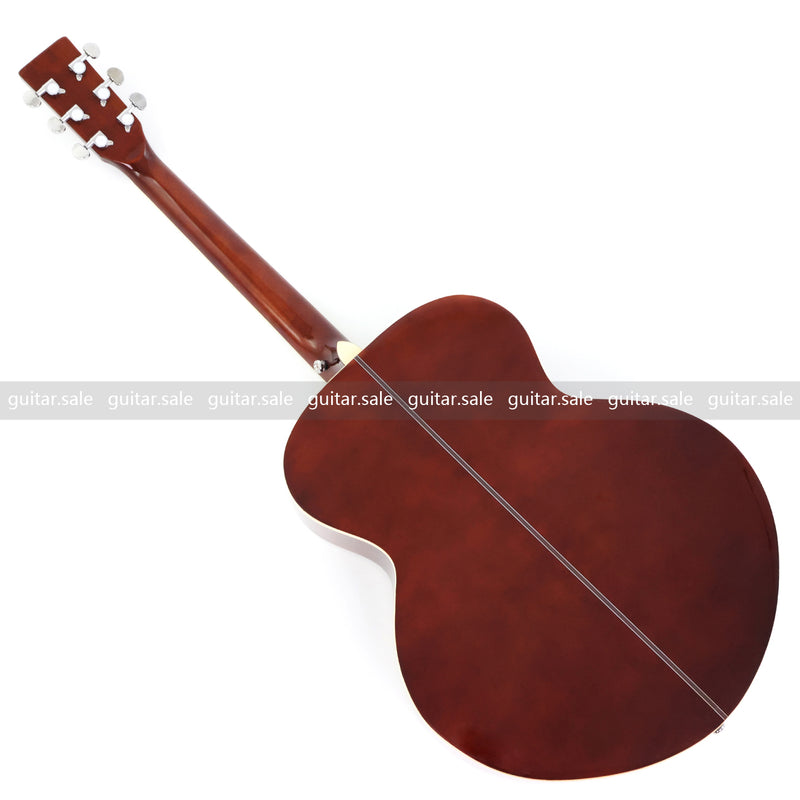 42 Inch Full Size Jumbo Solid Mahogany Top Acoustic Guitar (TY-023)