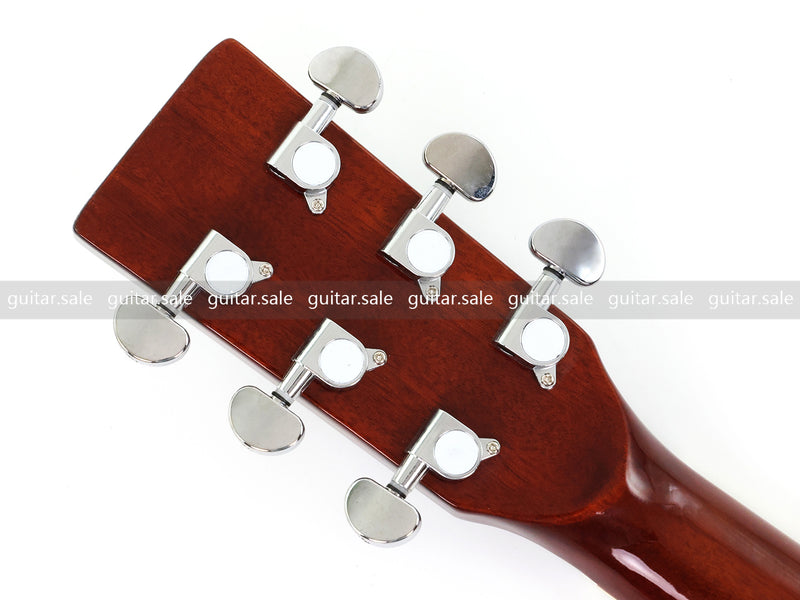 42 Inch Full Size Jumbo Solid Mahogany Top Acoustic Guitar (TY-023)