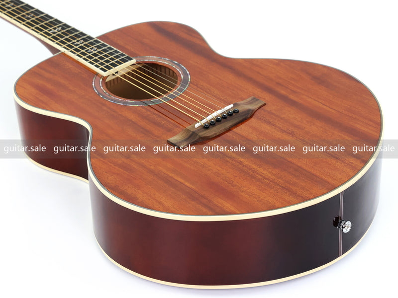 42 Inch Full Size Jumbo Solid Mahogany Top Acoustic Guitar (TY-023)
