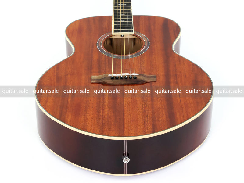 42 Inch Full Size Jumbo Solid Mahogany Top Acoustic Guitar (TY-023)