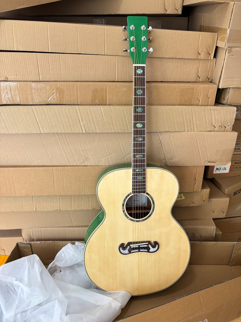 42 Inch Full Size Jumbo Solid Spruce Top Acoustic Guitar (TY-025)