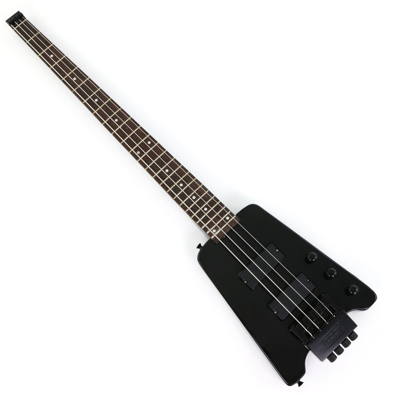 4 String Headless Electric Bass Guitar with Gloss Black Finish (GKS-079)