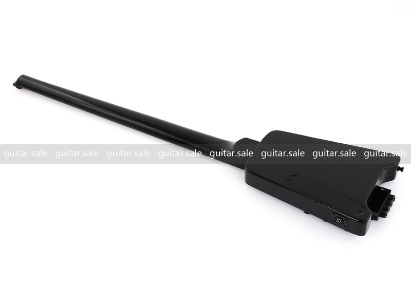 4 String Headless Electric Bass Guitar with Gloss Black Finish (GKS-079)