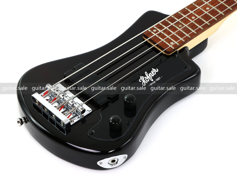 4 String Headless Short Scale Travel Portable Electric Bass Guitar (PHF-118)