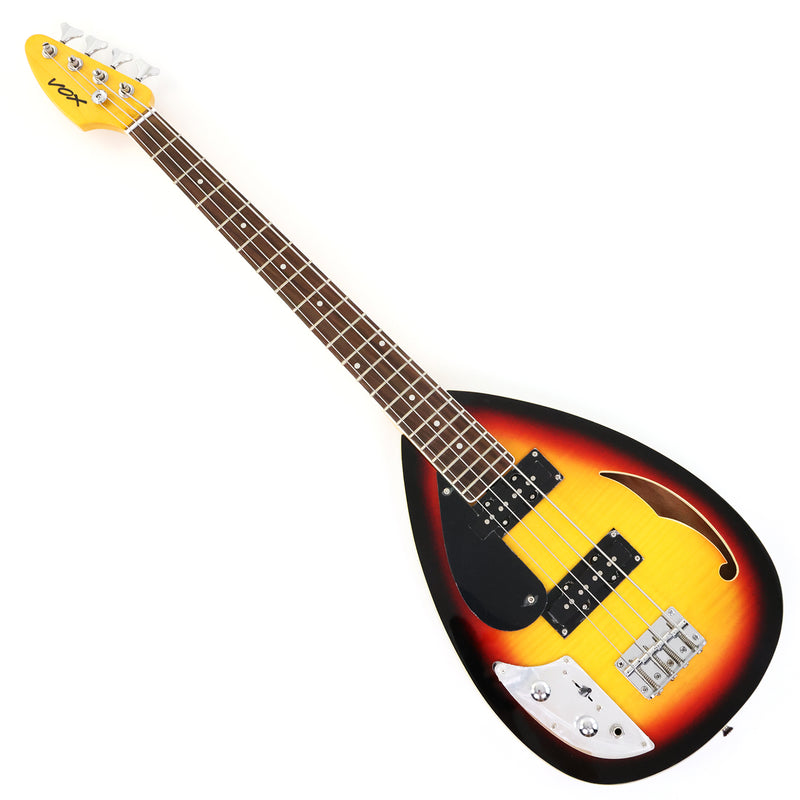 4 String Semi-Hollow Body Left-Handed Electric Bass Guitar (C1824, B Stock)