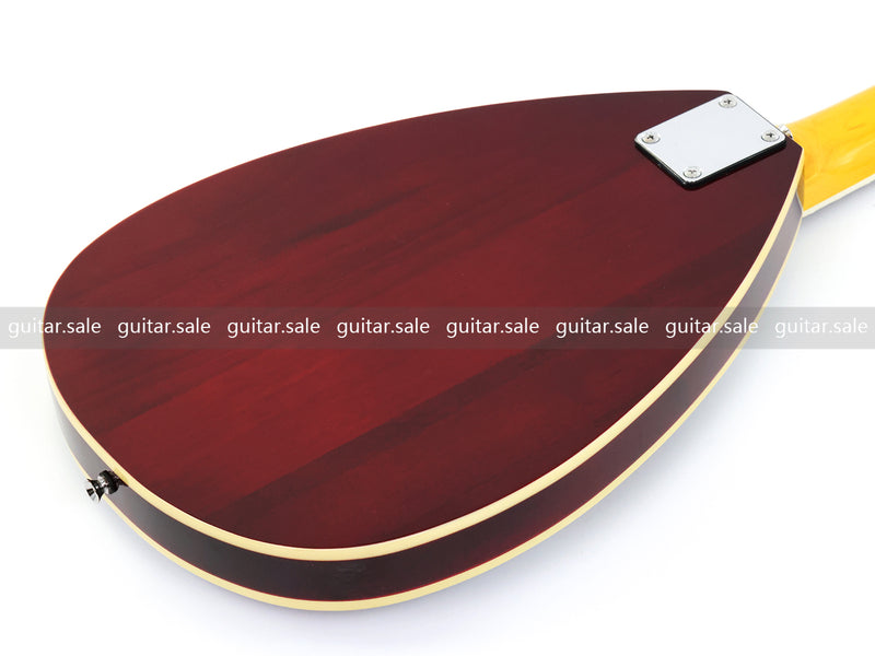 4 String Semi-Hollow Body Left-Handed Electric Bass Guitar (C1824, B Stock)