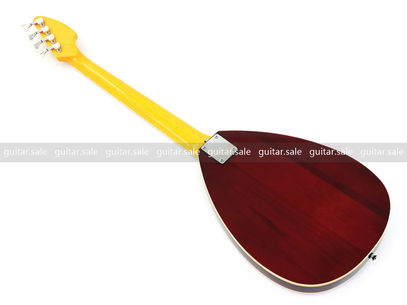 4 String Semi-Hollow Body Left-Handed Electric Bass Guitar (C1824, B Stock)
