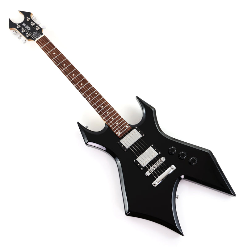 6-String Electric Guitar with Gloss Black Finish (HY-2547)