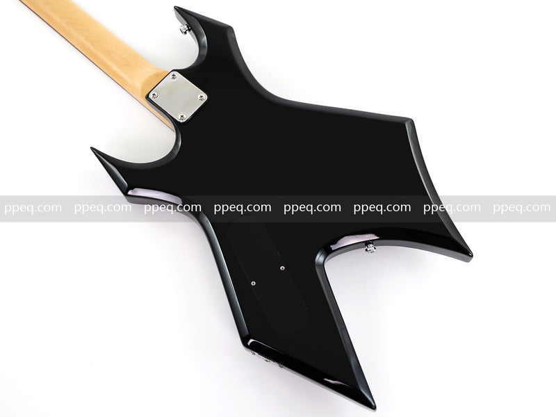 6-String Electric Guitar with Gloss Black Finish (HY-2547)