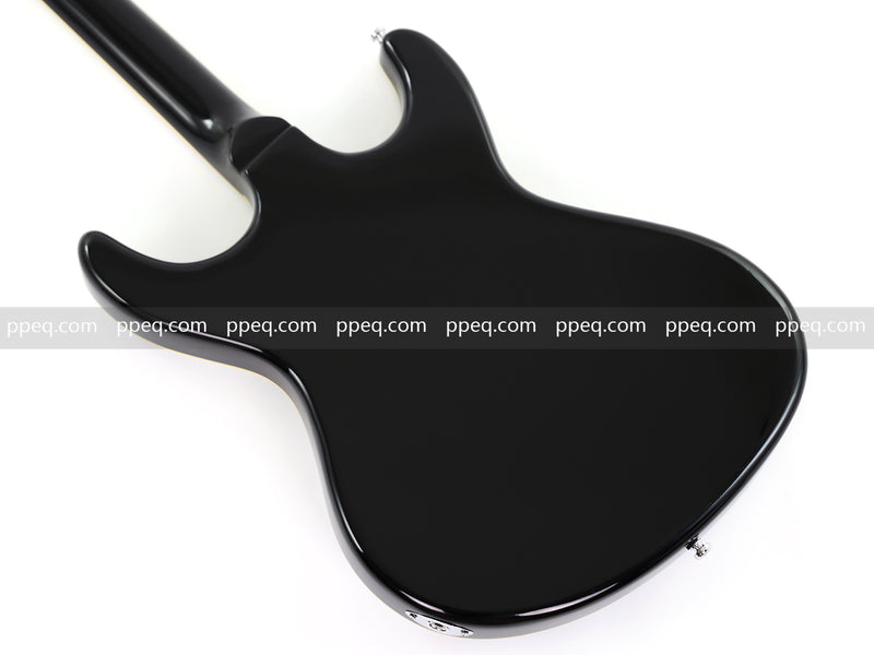 6-String Electric Guitar with Gloss Black Finish (HY-2565)
